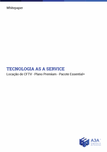 Locação de CFTV – Plano Premium Essential+