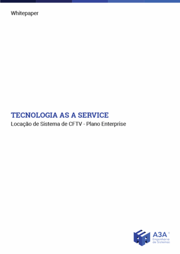 Locação de CFTV – plano enterprise